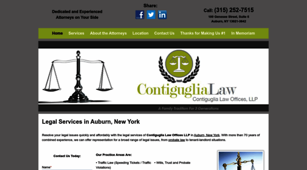 contiguglialaw.com