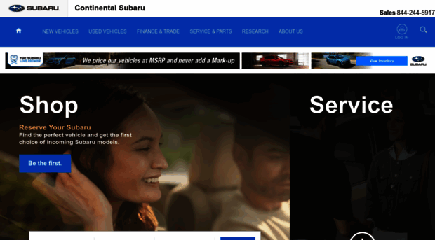 continental-subaru.com