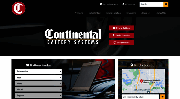 continentalbattery.com