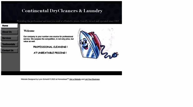 continentaldiscountdrycleanersandlaundry.com