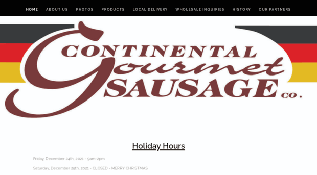 continentalgourmetsausage.com