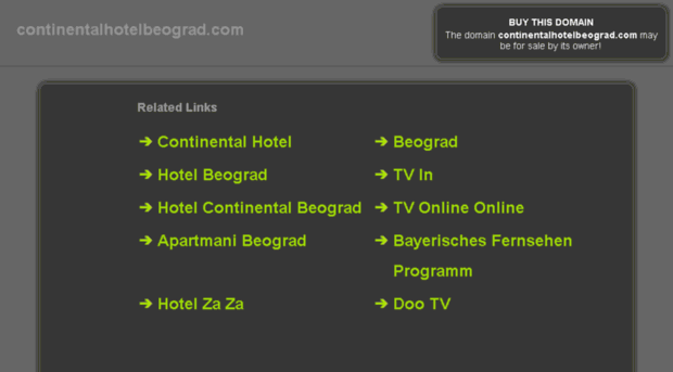 continentalhotelbeograd.com