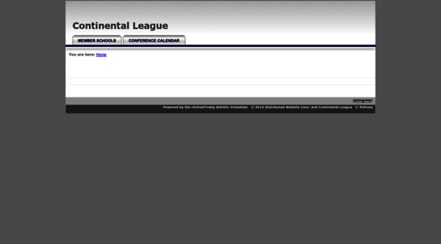 continentalleague.org