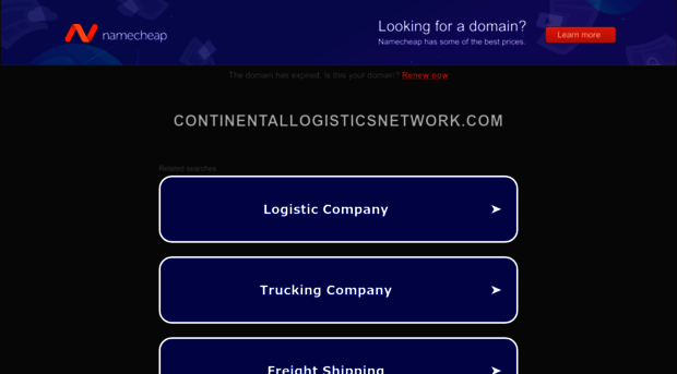 continentallogisticsnetwork.com