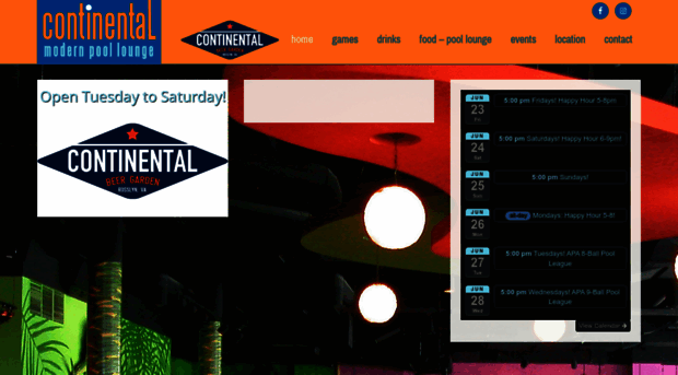 continentalpoollounge.com