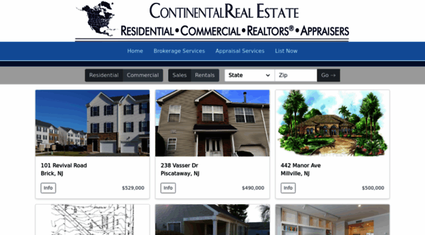 continentalrealestate.com