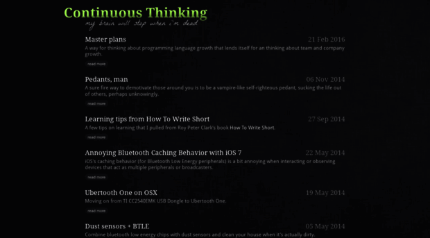continuousthinking.com