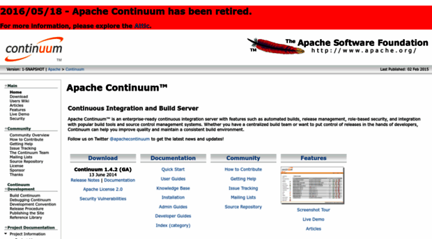 continuum.apache.org