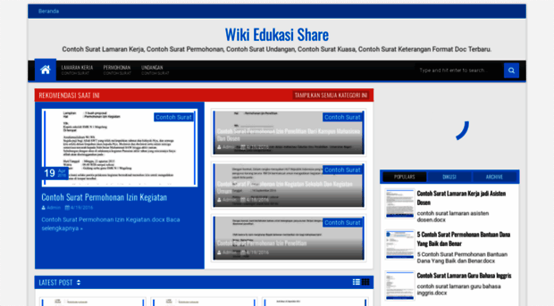 contohsurat.wikiedukasi.com