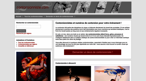 contorsionniste.com