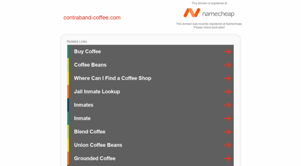 contraband-coffee.com