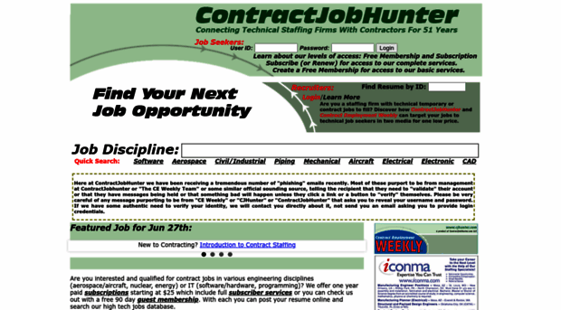 contractjobhunter.com