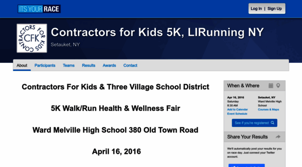 contractorsforkids5k.itsyourrace.com