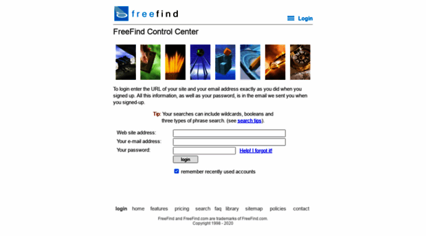 control.freefind.com