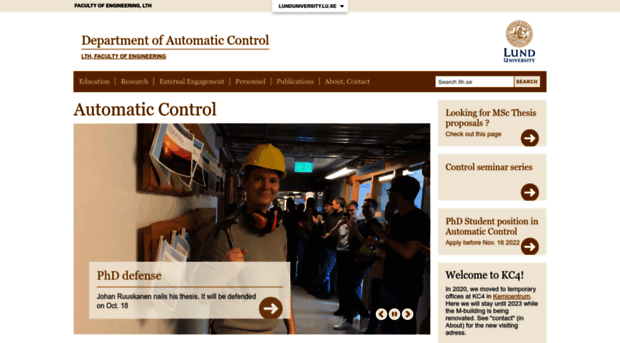 control.lth.se