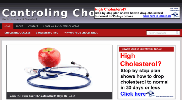 controlingcholesterol.com