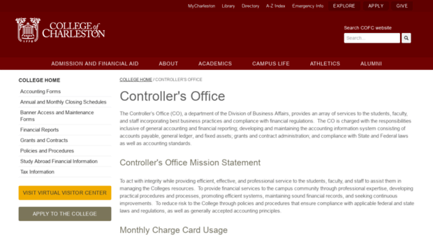 controller.cofc.edu