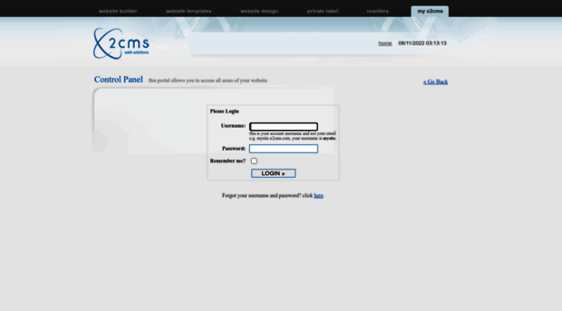 controlpanel.x2cms.com