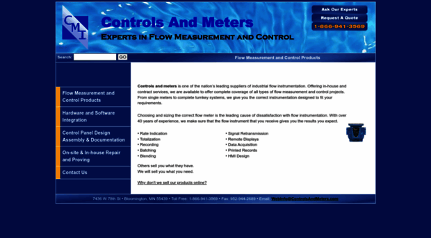 controlsandmeters.com