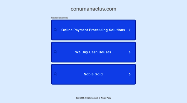 conumanactus.com
