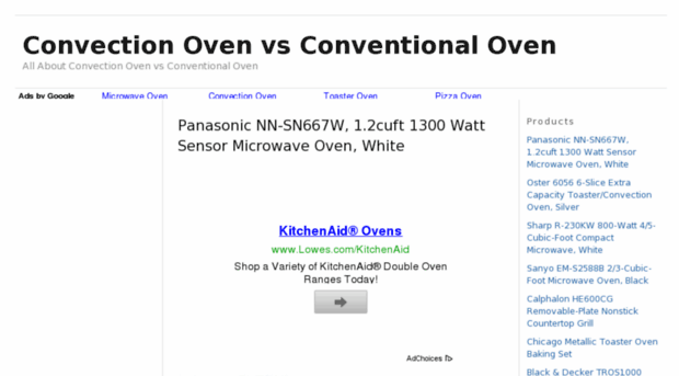 convectionovenvsconventionaloven.com