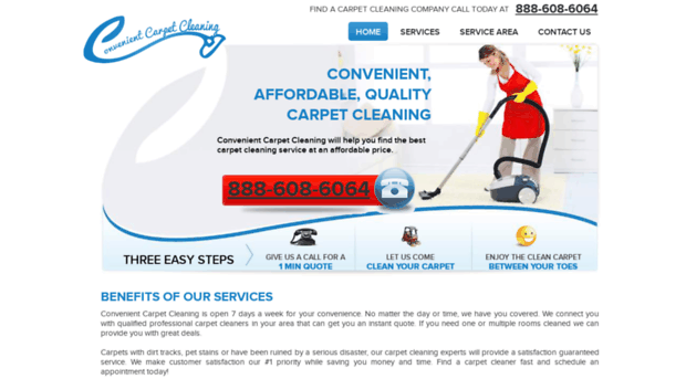 convenientcarpetcleaning.com