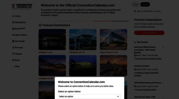 conventioncalendar.com