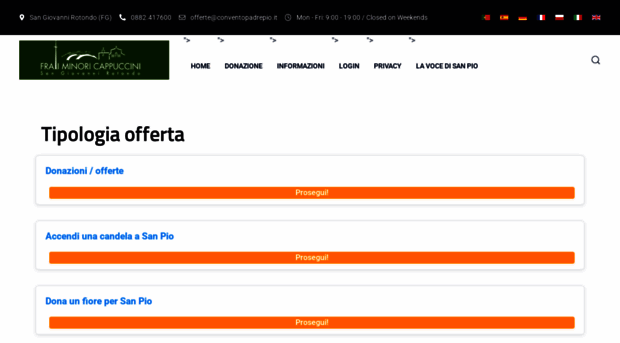 conventopadrepio.com