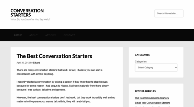 conversation-starters.com