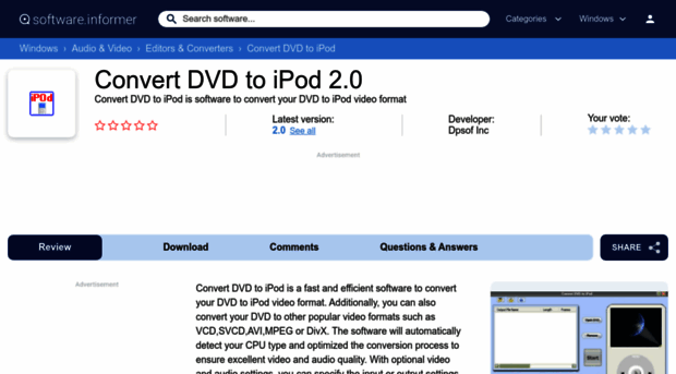 convert-dvd-to-ipod1.software.informer.com