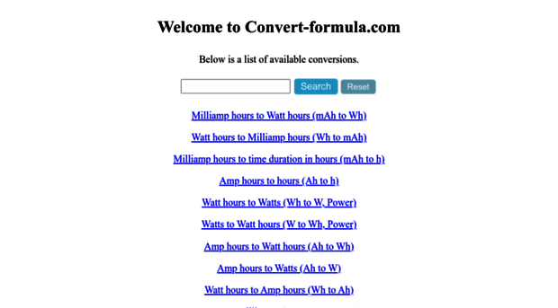 convert-formula.com