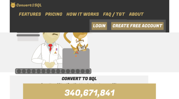 convert2sql.com