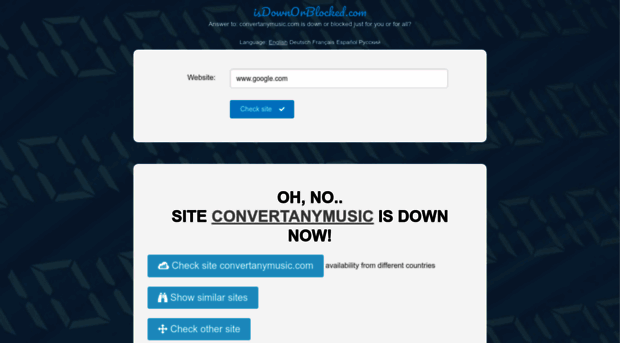 convertanymusic.com.isdownorblocked.com