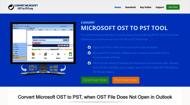 convertmicrosoftosttopst.org