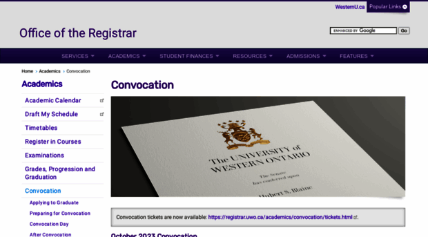 convocation.uwo.ca