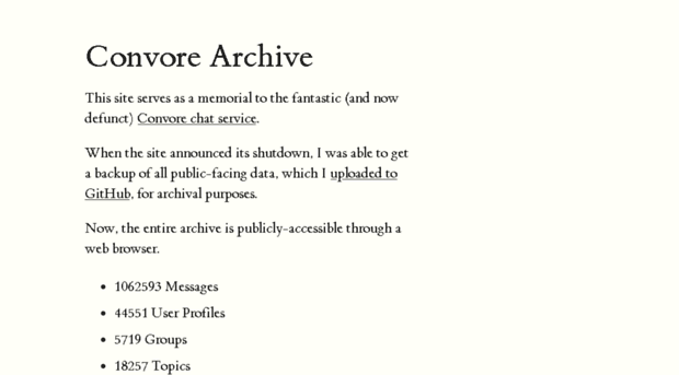 convore-archive.org