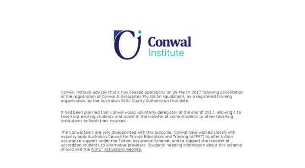 conwalinstitute.edu.au