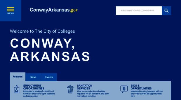 conwayarkansas.gov