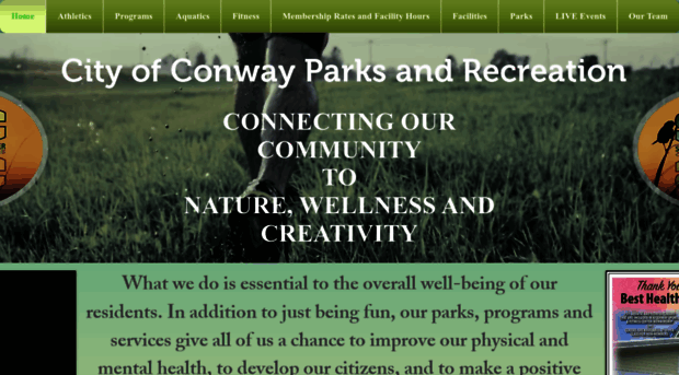 conwayparksandrecreation.com