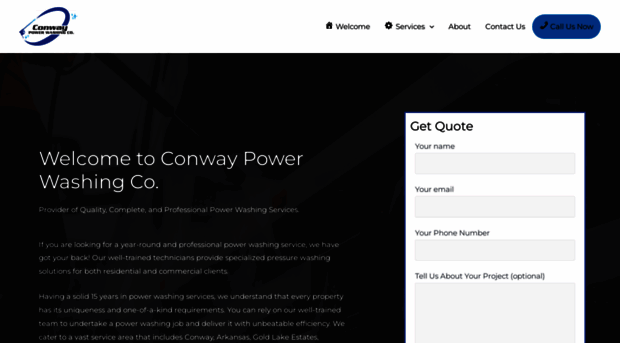 conwaypressurewashingco.com