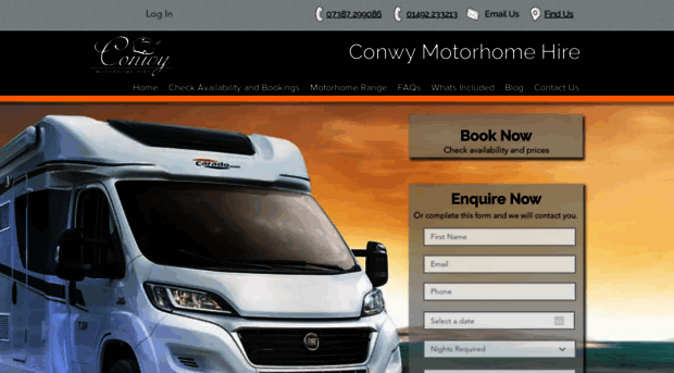 conwymotorhomehire.co.uk