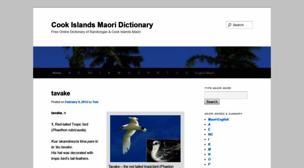 cook-islands-maori-dictionary.org