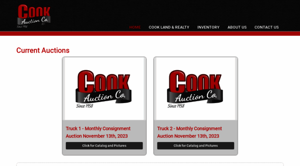cookauctionco.com