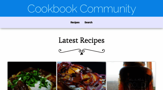 cookbookcommunity.com