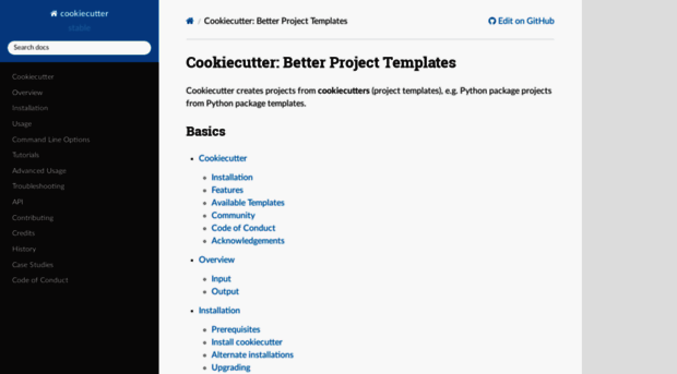 cookiecutter.readthedocs.io
