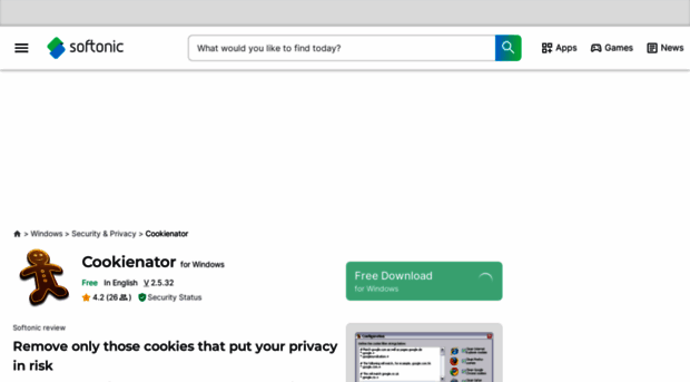cookienator.en.softonic.com