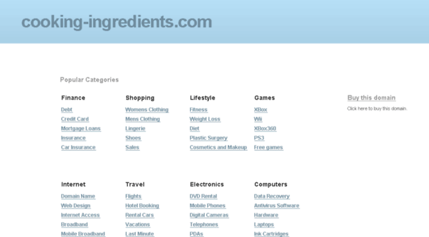 cooking-ingredients.com