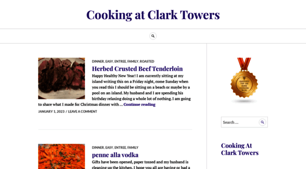 cookingatclarktowers.com