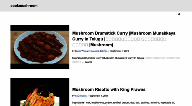 cookmushroom.com