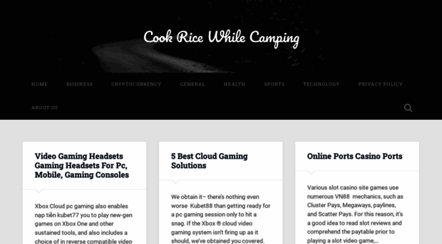 cookricewhilecamping.co.uk